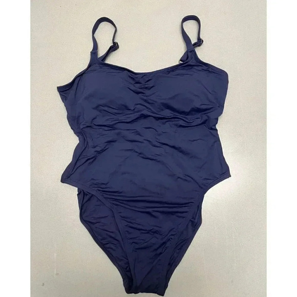Andie Laguna Swimsuit Size XX-Large XXL Tall Navy NWT Adjustable Bathing Suit - Picture 1 of 5